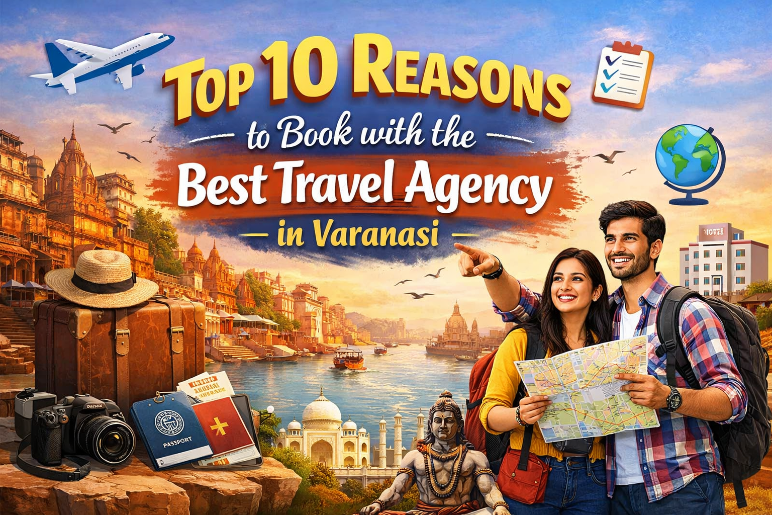Top 10 Reasons to Book with the Best Travel Agency in Varanasi